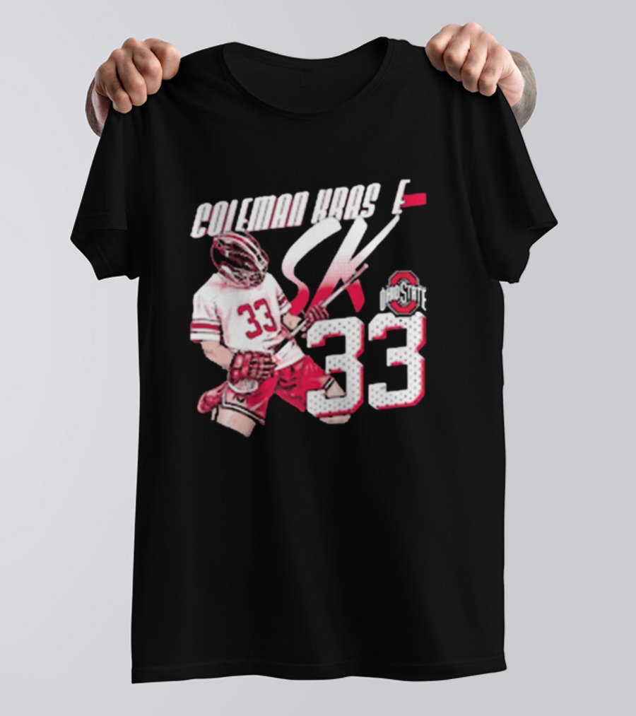 Coleman Kraske Ohio State #33 SKI T-Shirt