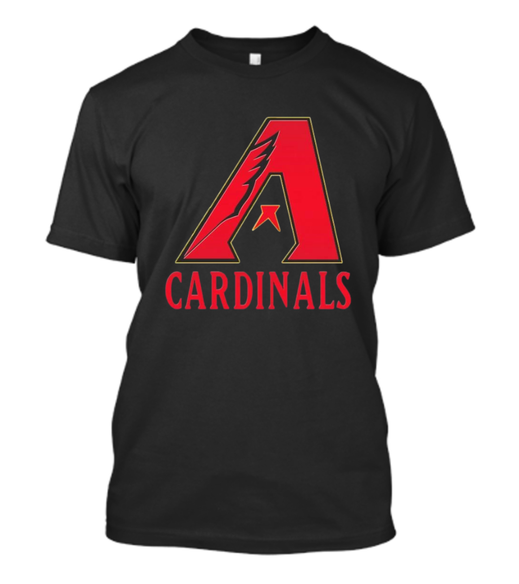 Arizona Cardinals Diamondbacks Mashup NFL MLB T-Shirt