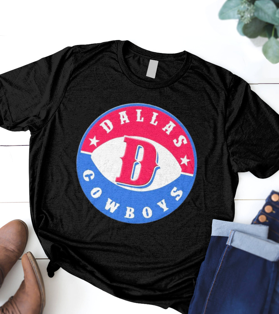 NFL X MLB Dallas Cowboys Texas Rangers Mashup T-Shirt