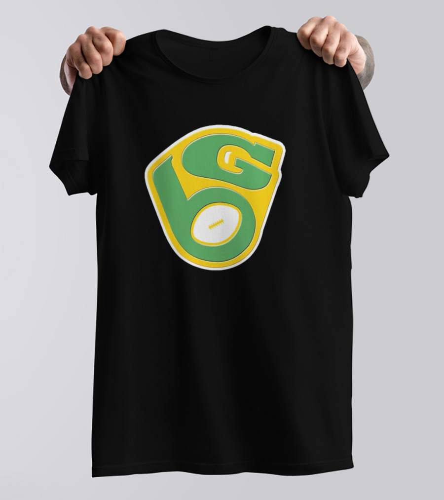 NFL X MLB Green Bay Packers Milwaukee Brewers Logo Mashup T-Shirt