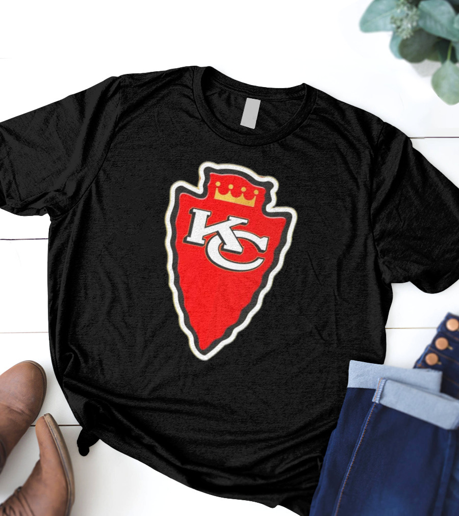 NFL Kansas City Chiefs X MLB Kansas City Royals Mashup T-Shirt