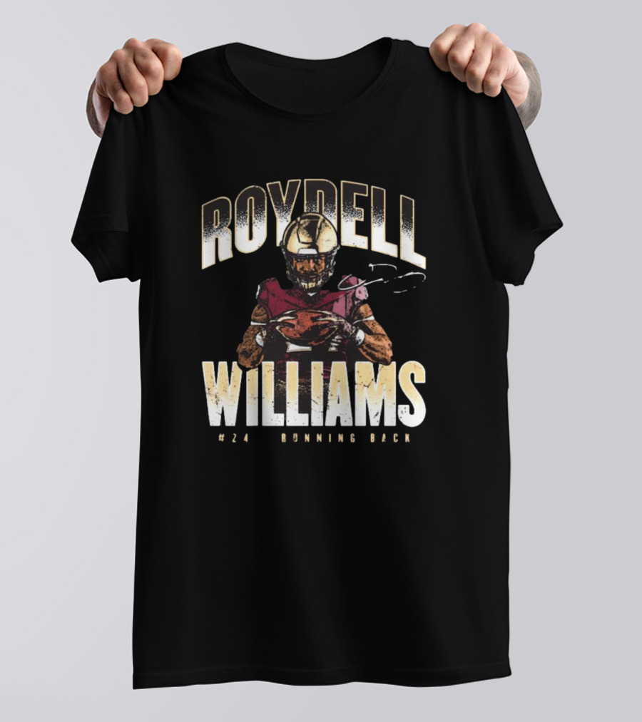 Roydell Williams #24 Running Back Vintage Football T-Shirt