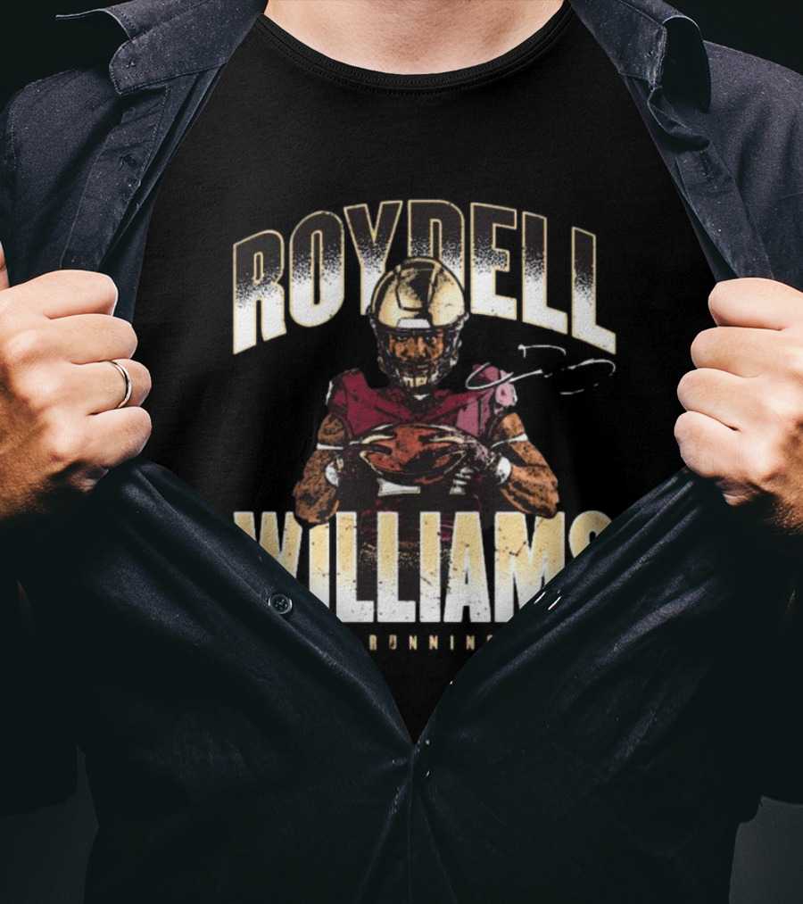 Roydell Williams #24 Running Back Vintage Football T-Shirt
