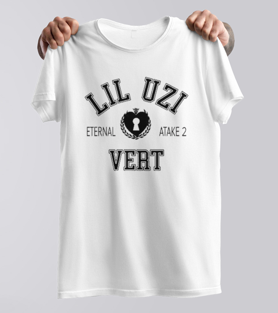 Lil Uzi Vert Eternal Atake 2 Heart Keyhole Laurel Crown T-Shirt