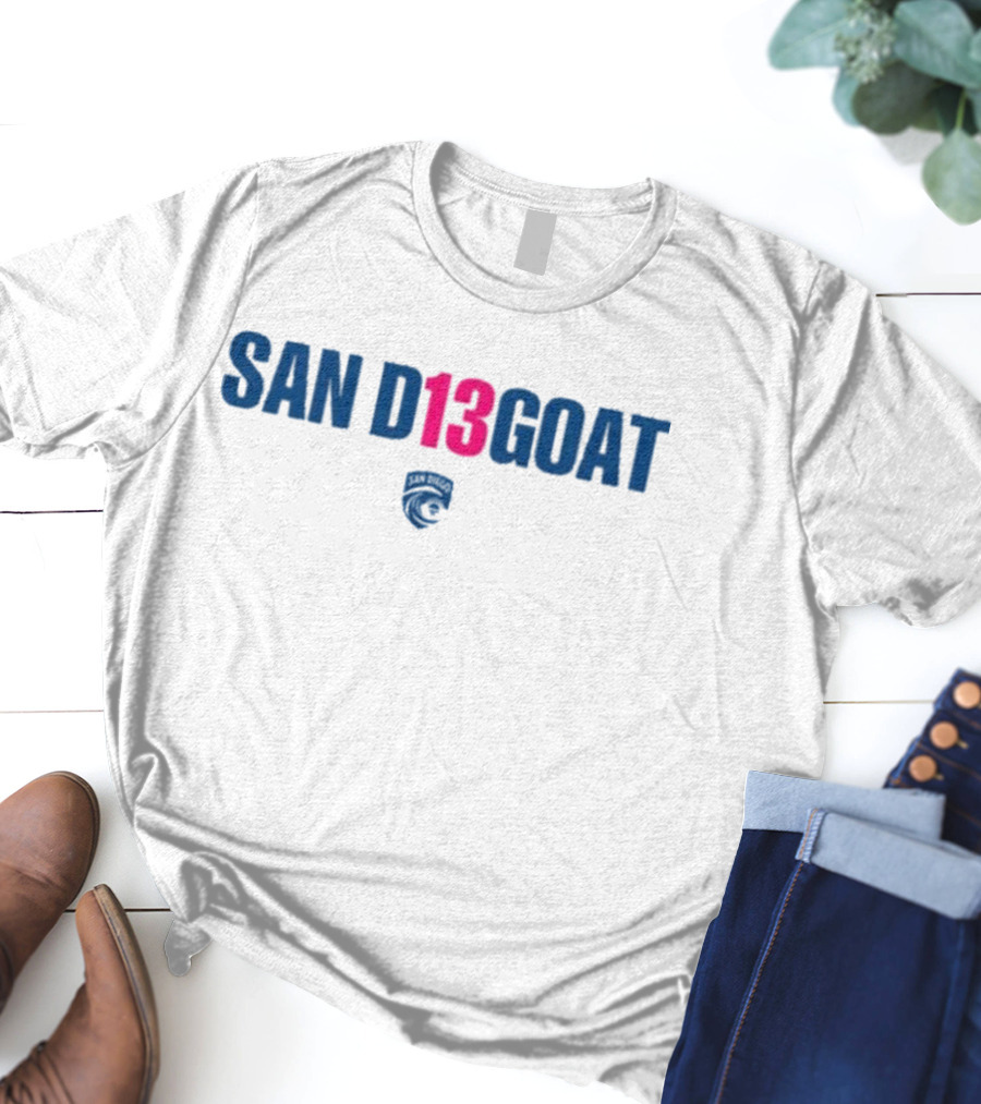 San D13goat San Diego Wave Crest T-Shirt