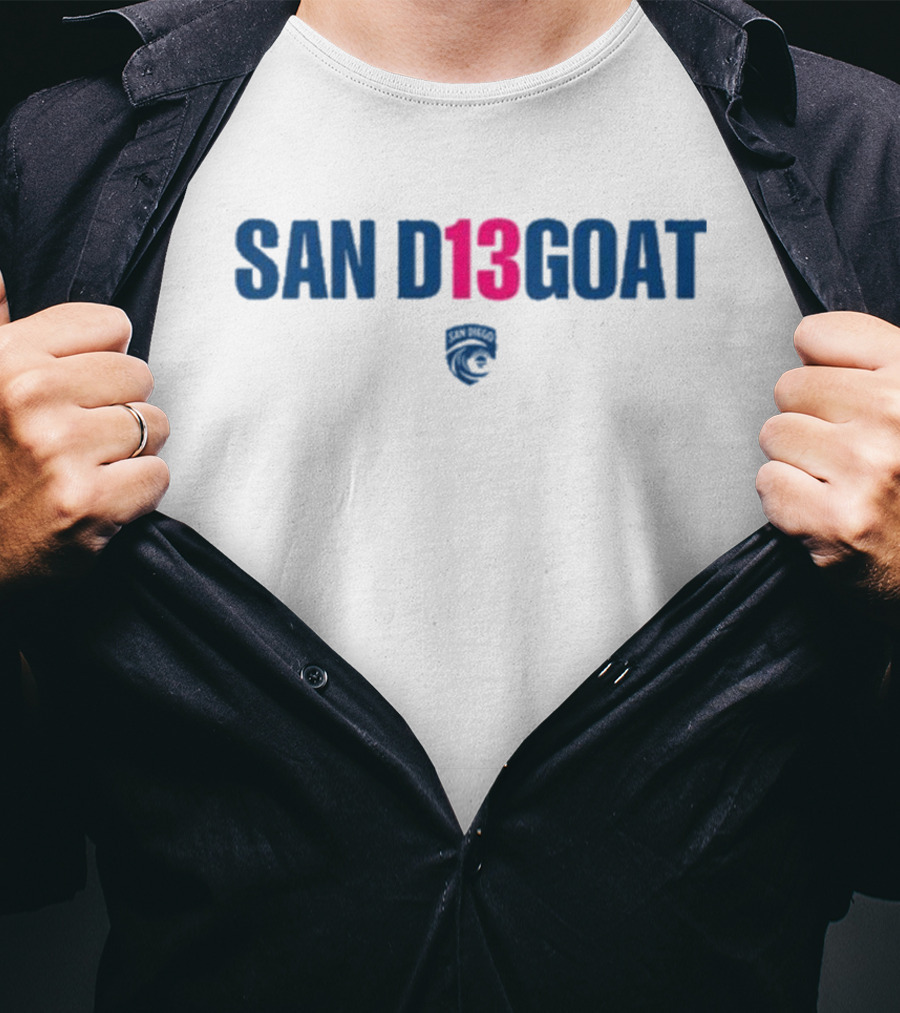 San D13goat San Diego Wave Crest T-Shirt