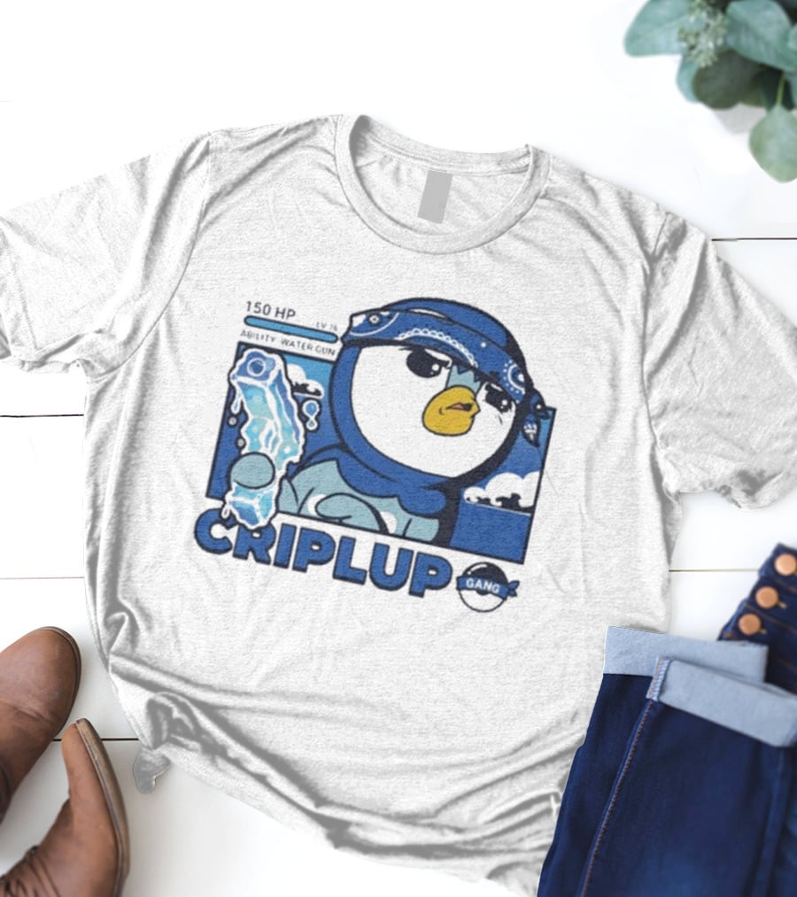Impjcomics Criplup Gang Ability Water Gun Comic 150 HP T-Shirt
