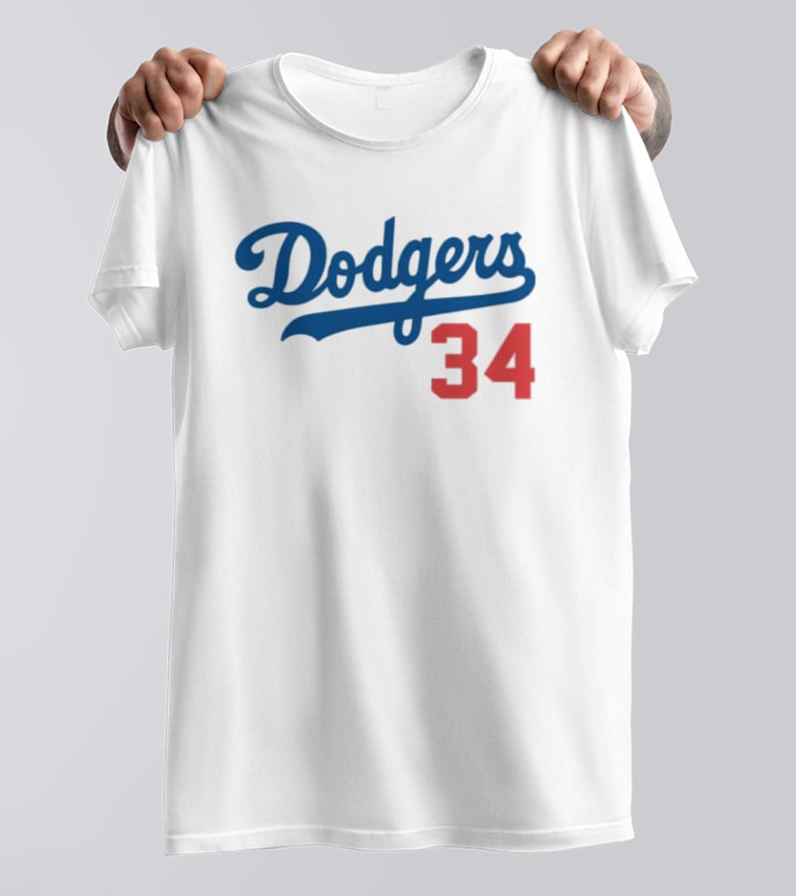Dodgers 34 Los Angeles Jack Honoring El Toro Fernando Valenzuela T-Shirt