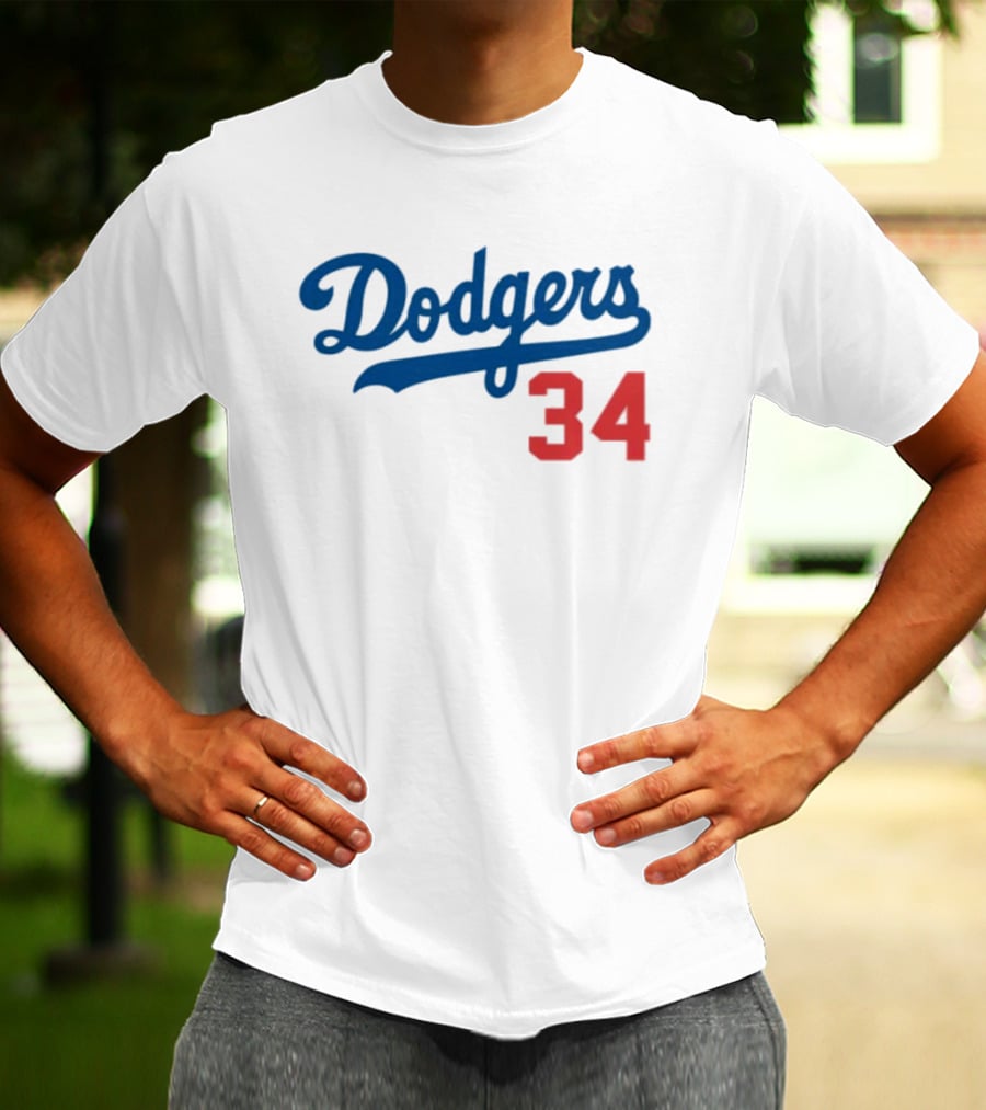 Dodgers 34 Los Angeles Jack Honoring El Toro Fernando Valenzuela T-Shirt