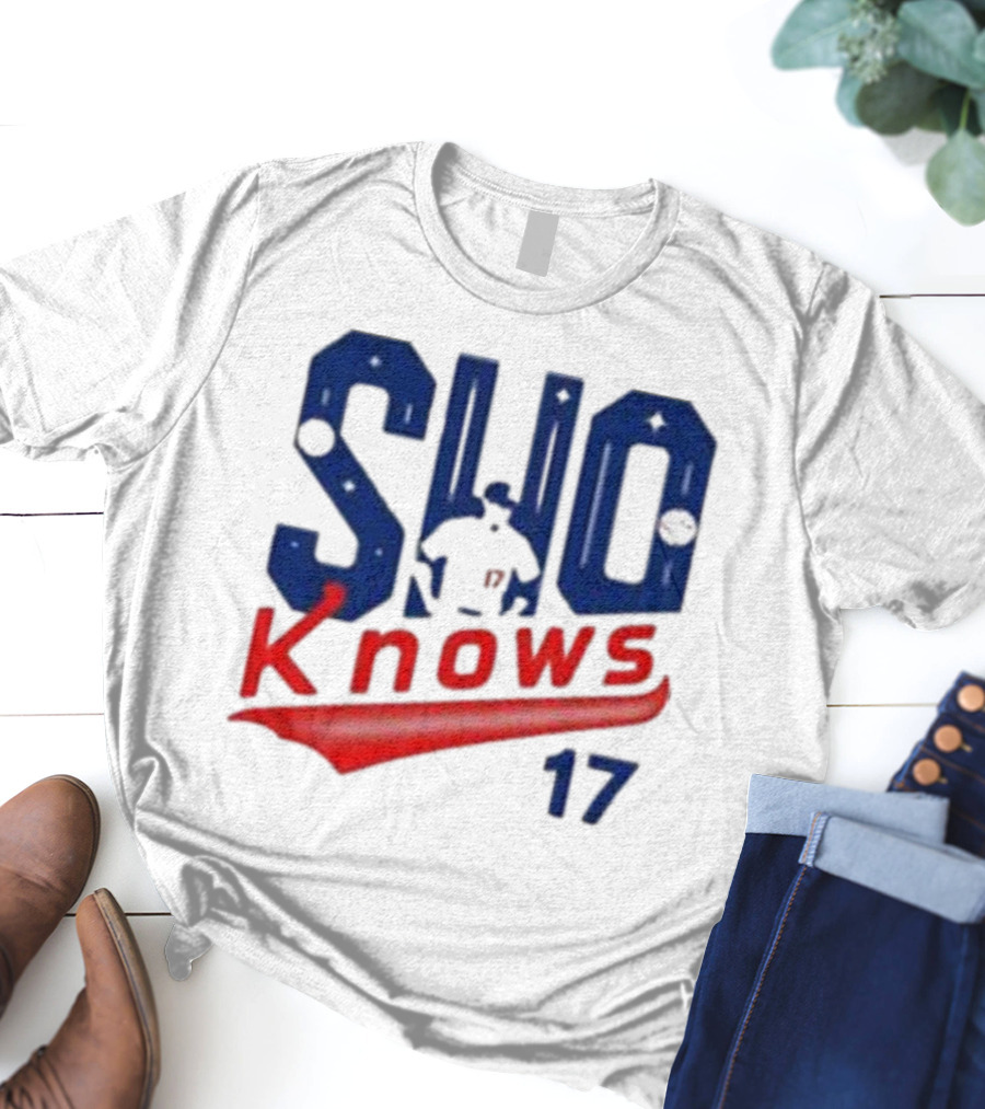 Los Angeles SHO Knows 17 Shohei Ohtani Baseball Player T-Shirt