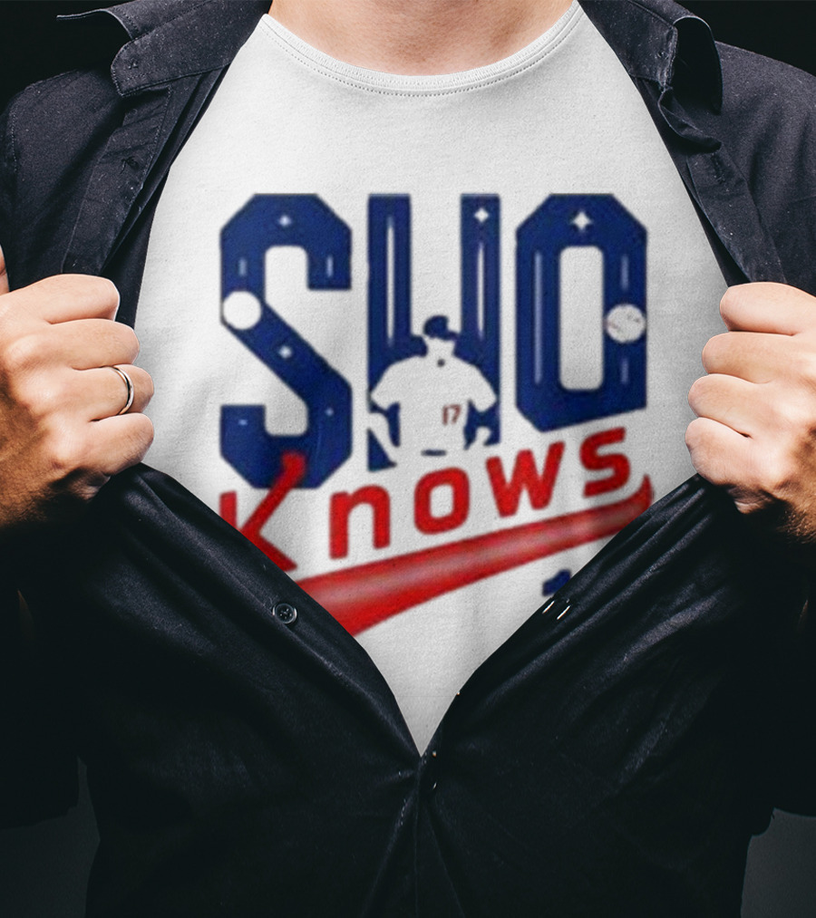 Los Angeles SHO Knows 17 Shohei Ohtani Baseball Player T-Shirt