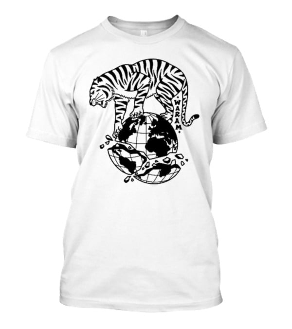Dark Side Nature Tiger Waram Earth Splitting T-Shirt