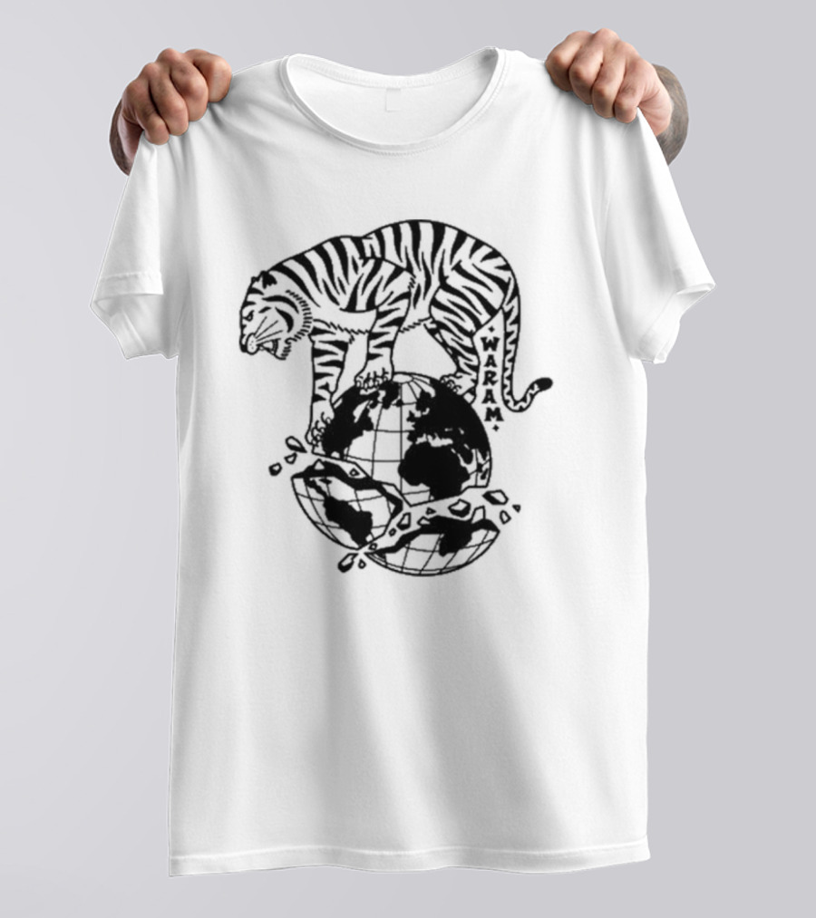 Dark Side Nature Tiger Waram Earth Splitting T-Shirt