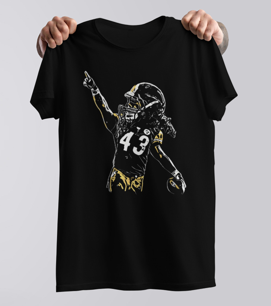 Big Time 43 Pittsburgh Steelers Player T-Shirt
