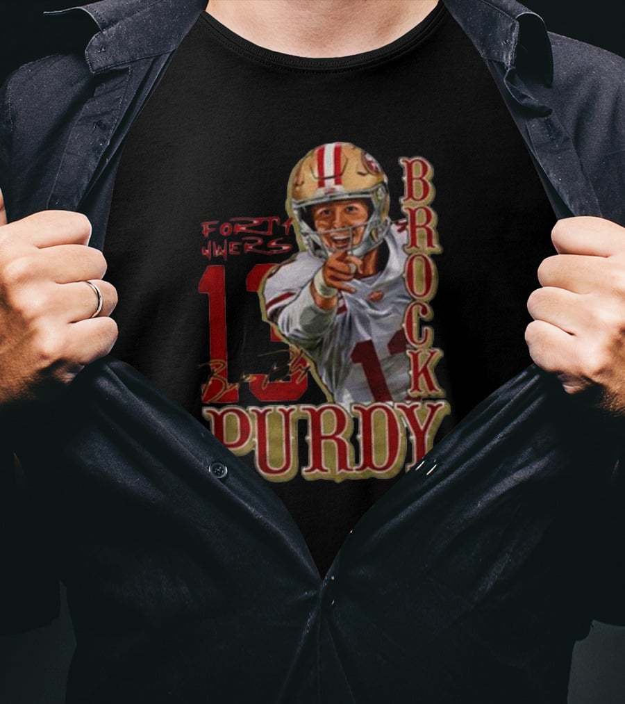 Brock Purdy 13 San Francisco 49ers Signature T-Shirt