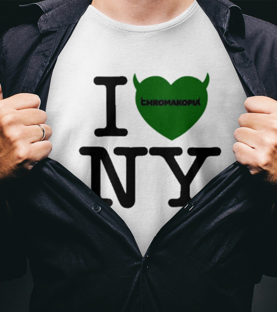 I Love Chromakopia NY Devil Heart T-Shirt