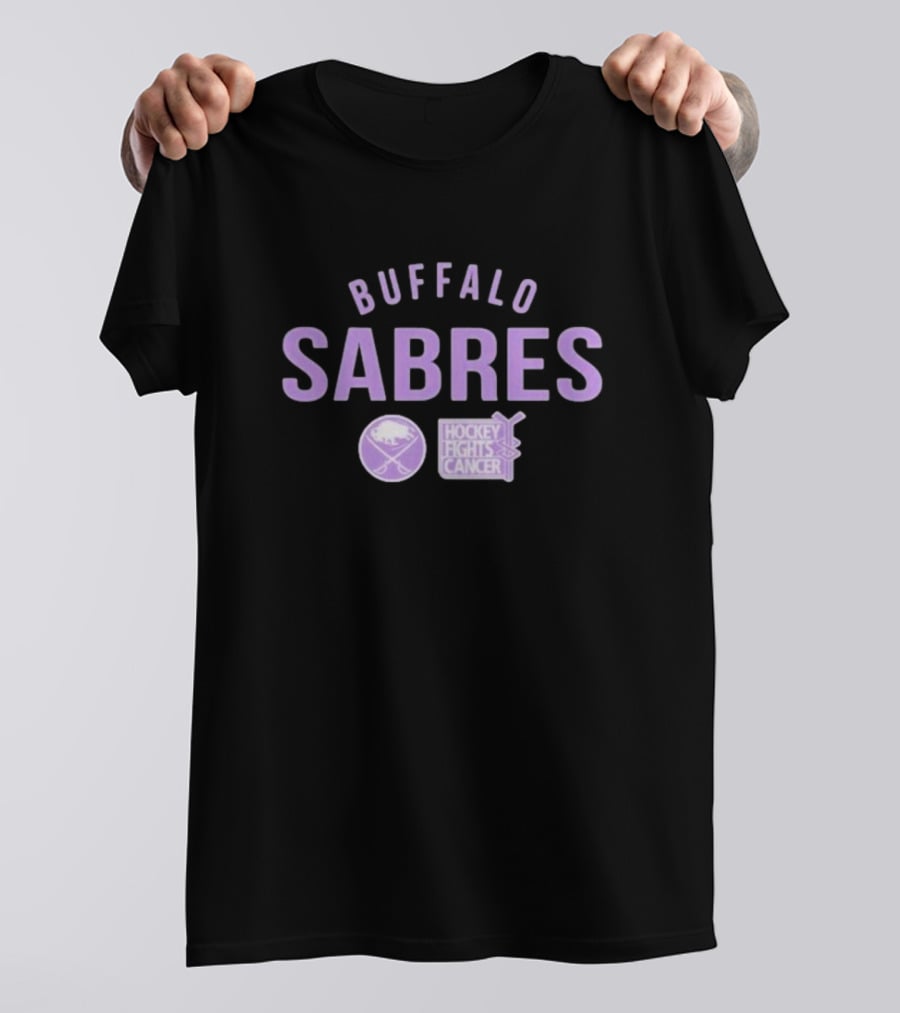 Buffalo Sabres Hockey Fights Cancer T-Shirt