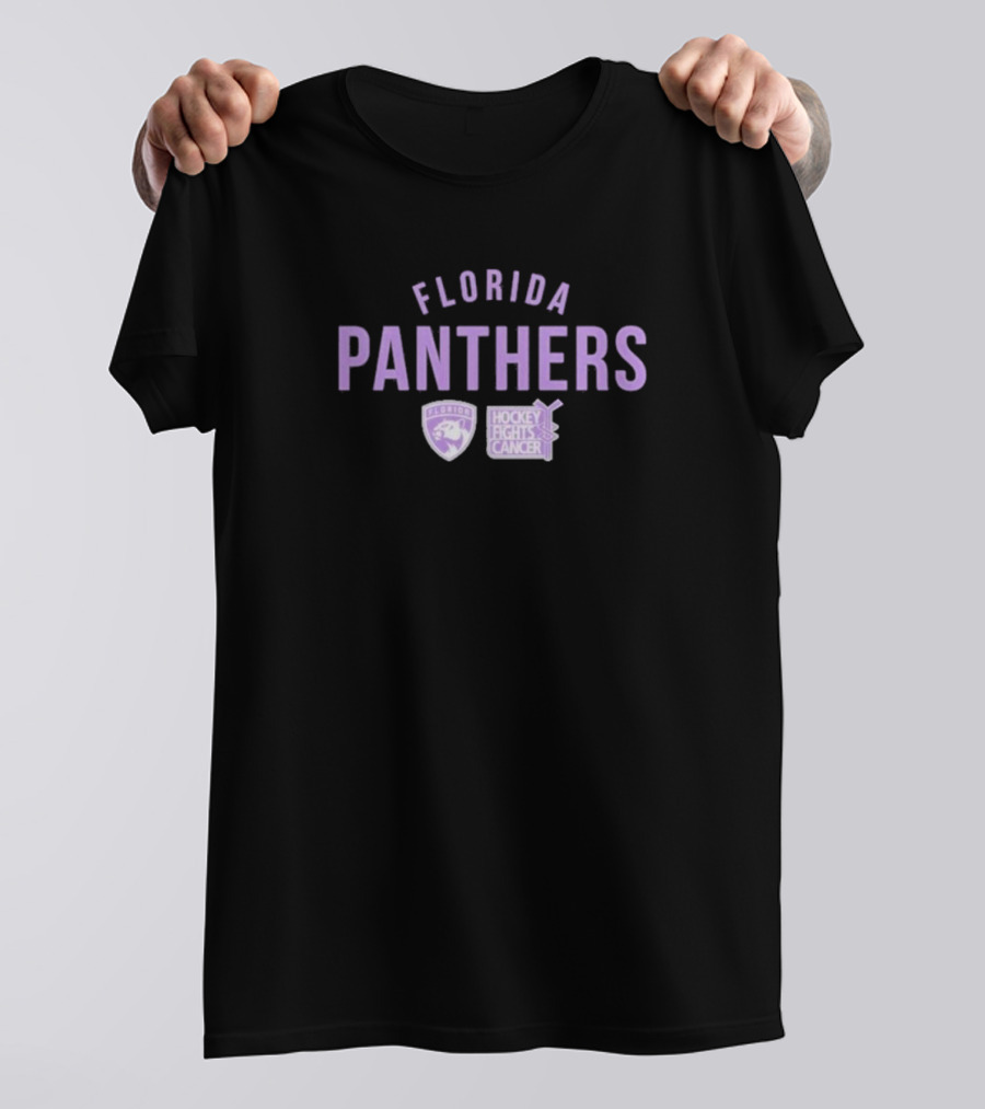 Florida Panthers Hockey Fights Cancer Richmond Resilient T-Shirt