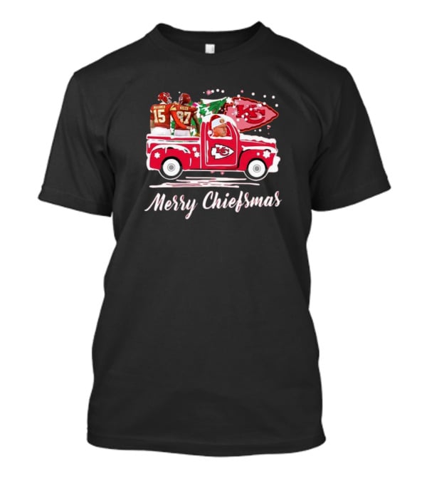 Merry Chiefsmas Kansas City Chiefs Football Holiday T-Shirt