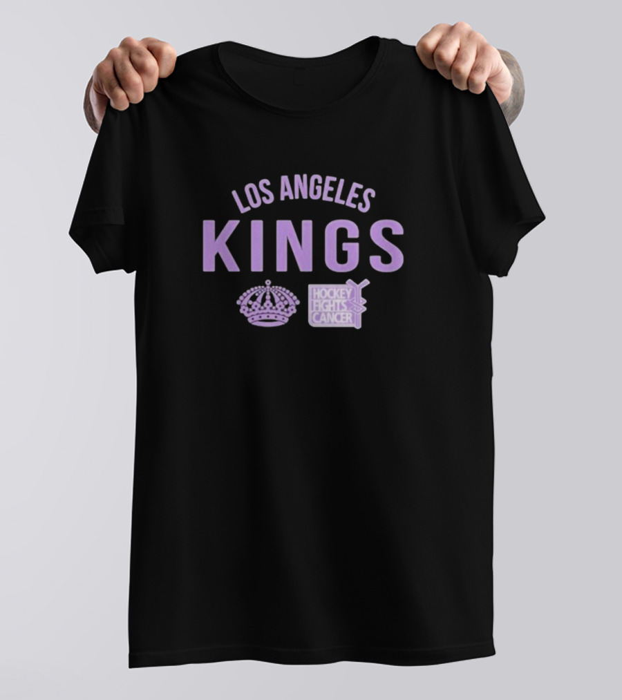 Los Angeles Kings Hockey Fights Cancer Richmond Resilient T-Shirt