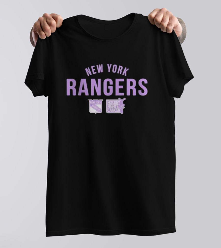 New York Rangers Hockey Fights Cancer Richmond Resilient T-Shirt