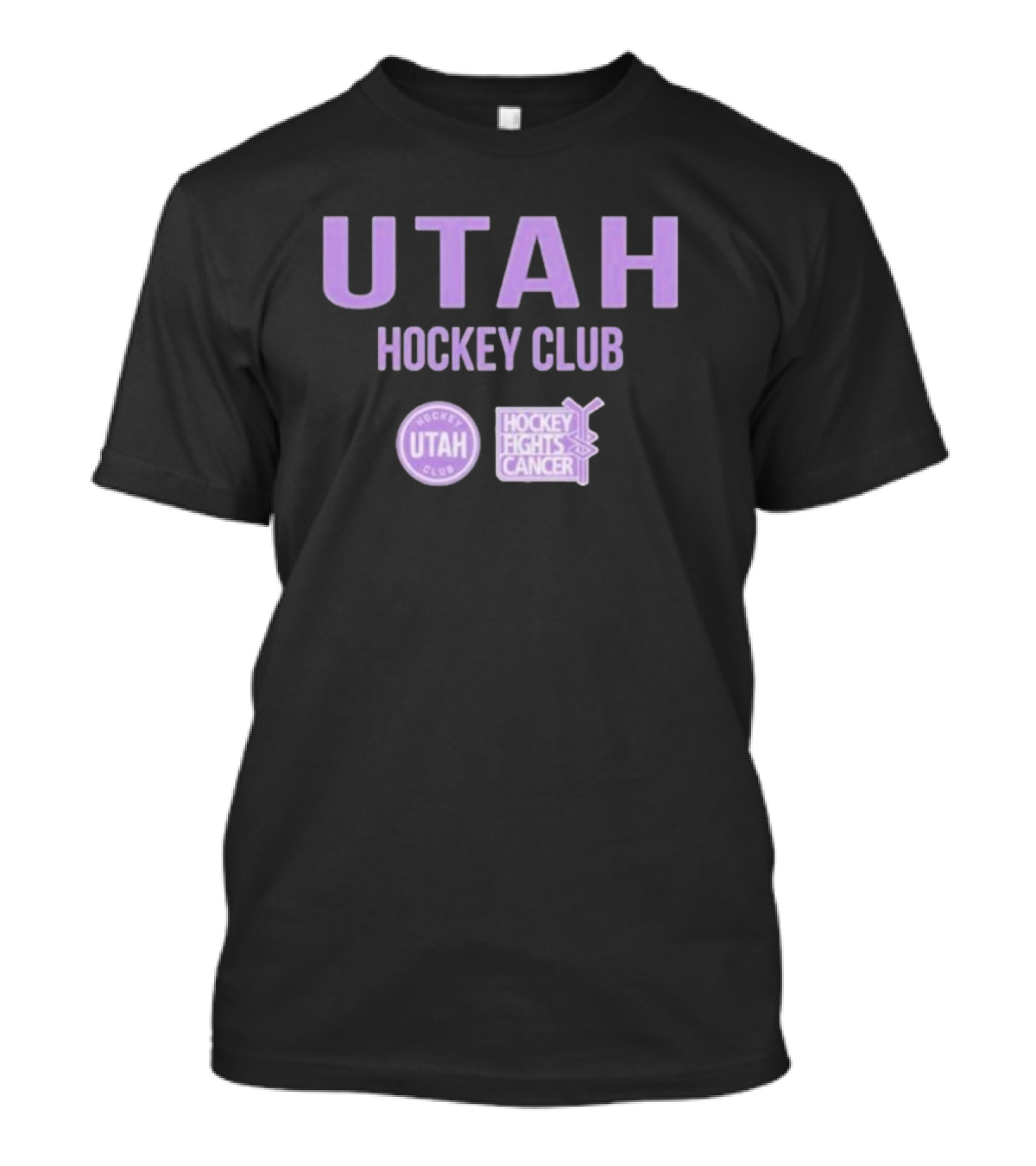 Utah Hockey Club Hockey Fights Cancer T-Shirt