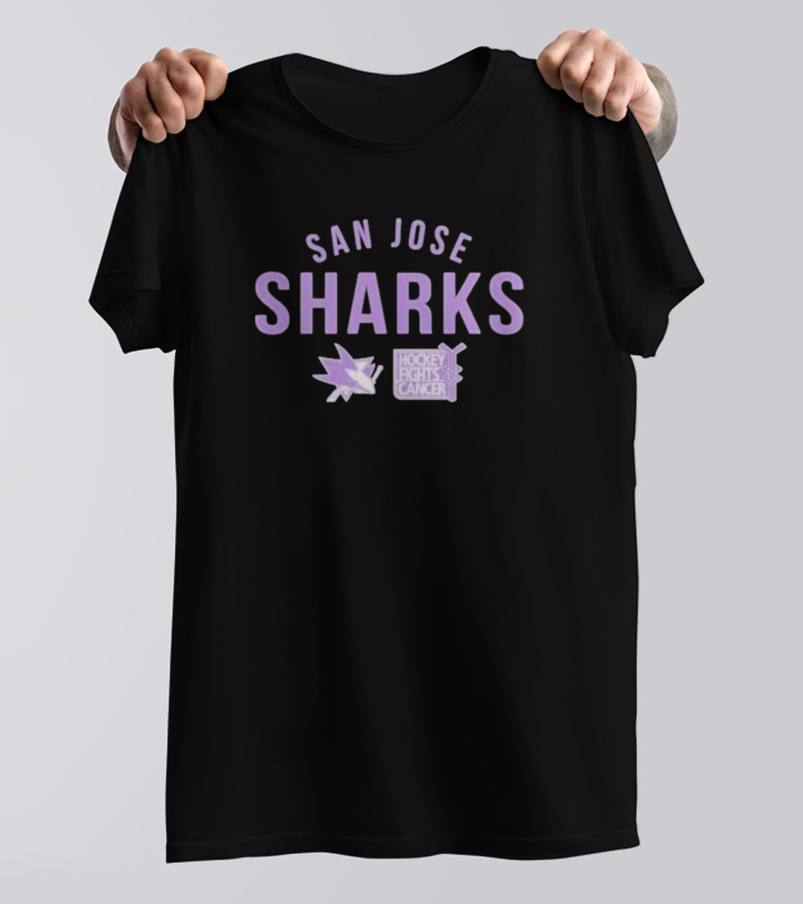 San Jose Sharks Hockey Fights Cancer T-Shirt