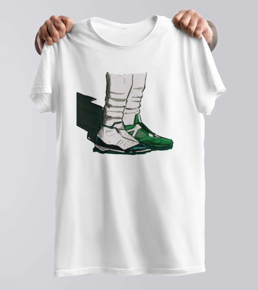 Jalen Hurts Two-Shoes Philadelphia Eagles NFL T-Shirt