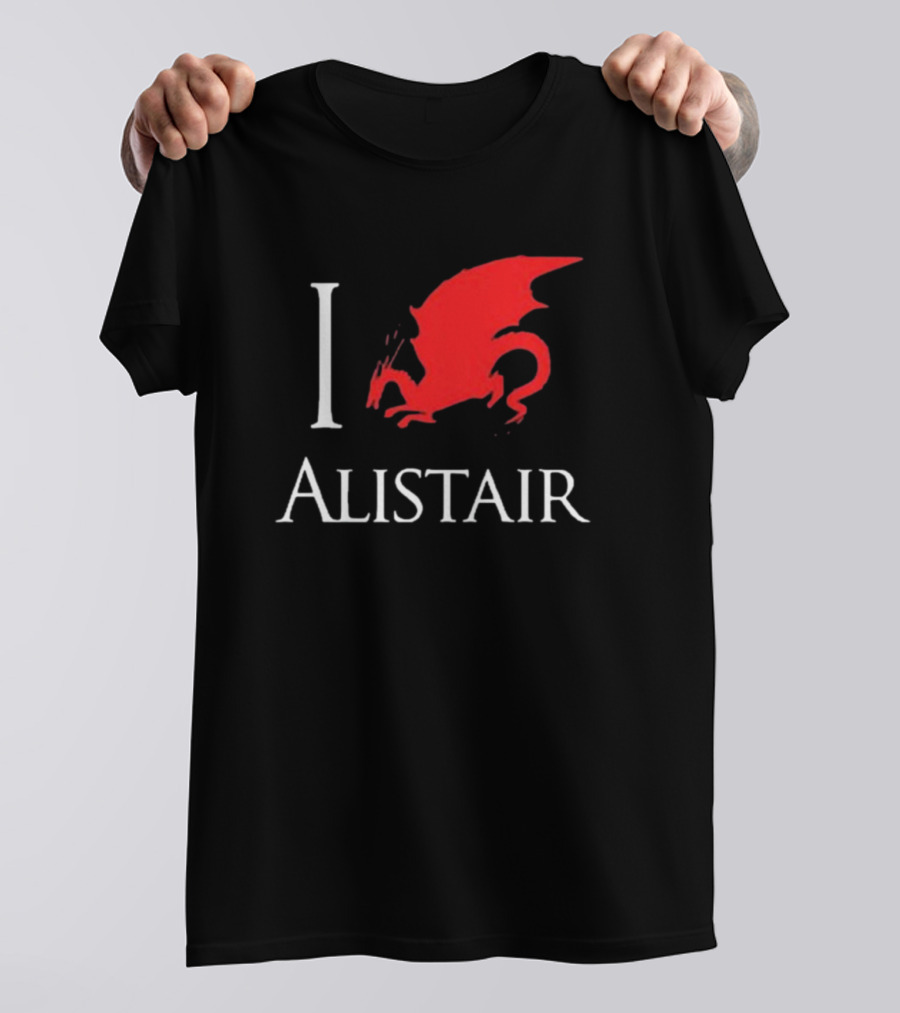 Blondenerd I Alistair Dragon T-Shirt