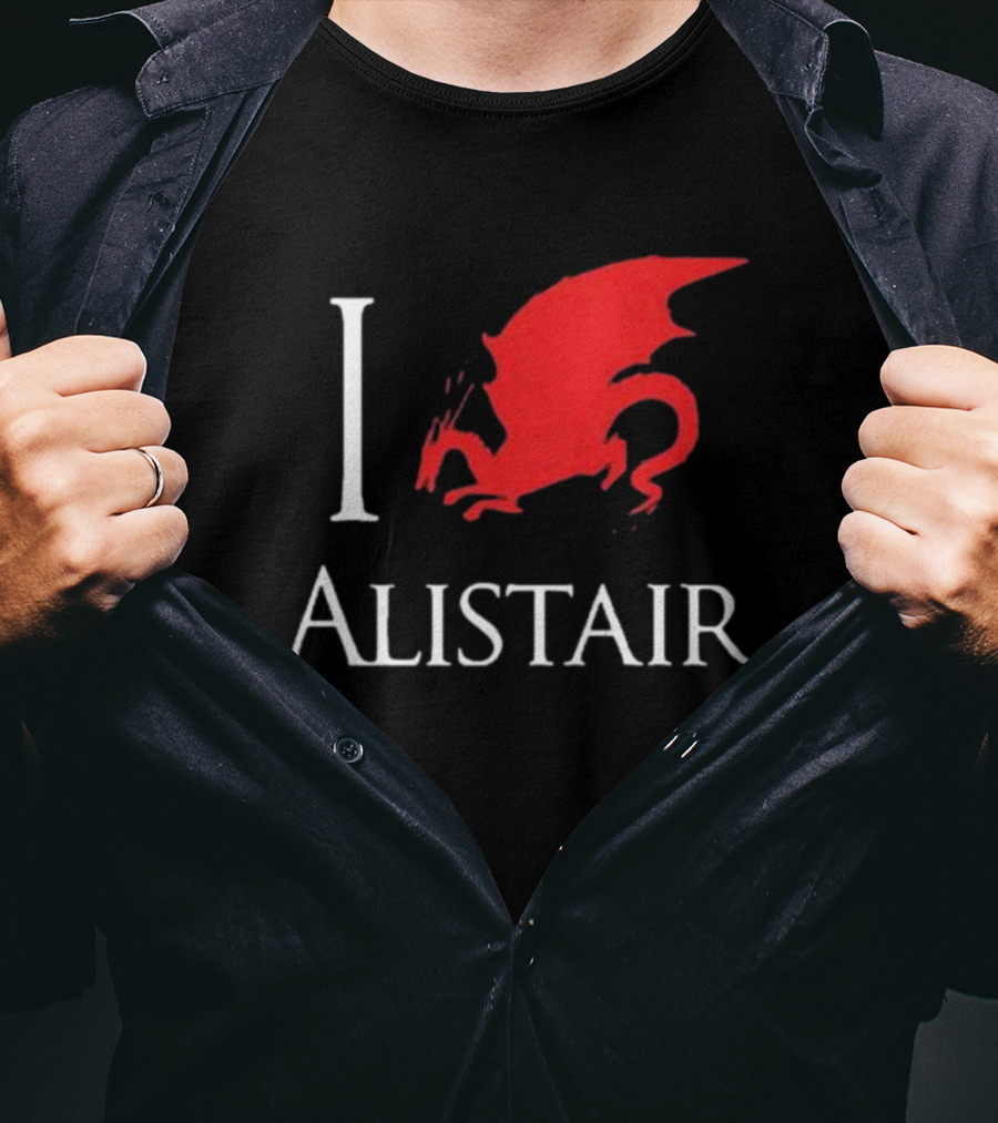 Blondenerd I Alistair Dragon T-Shirt