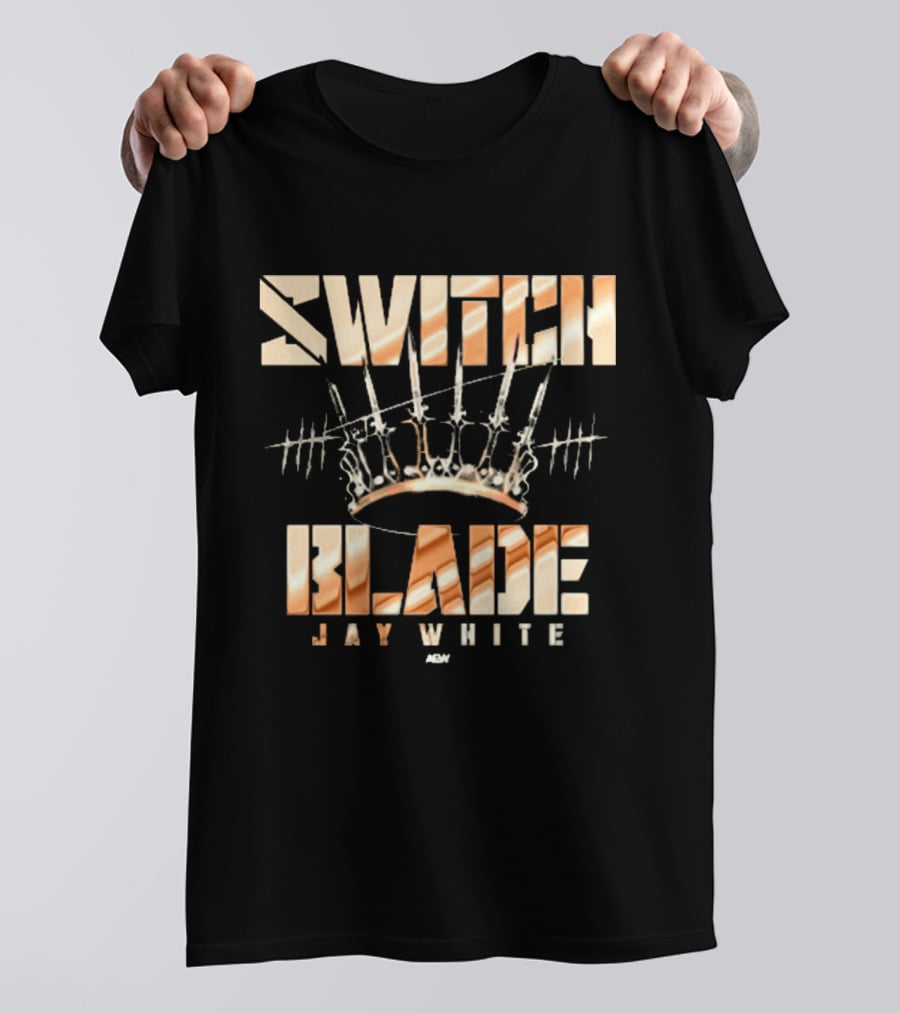 Switchblade Jay White AEW King Me T-Shirt