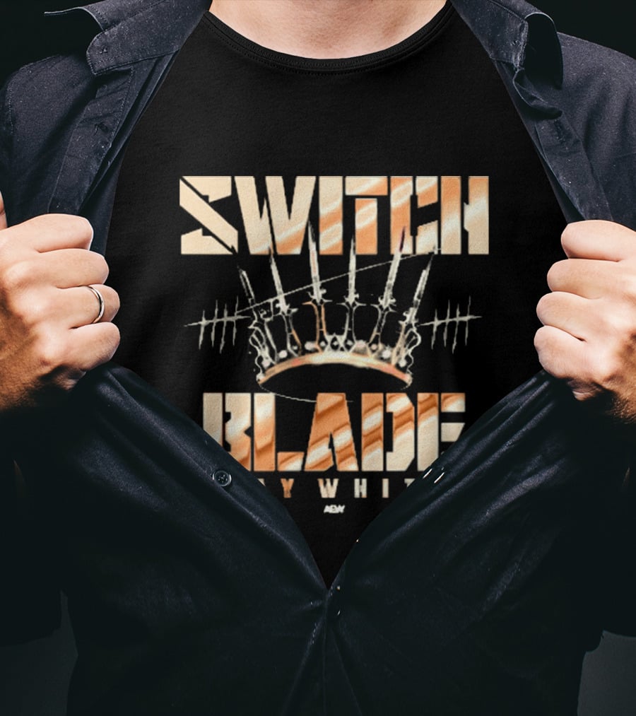 Switchblade Jay White AEW King Me T-Shirt