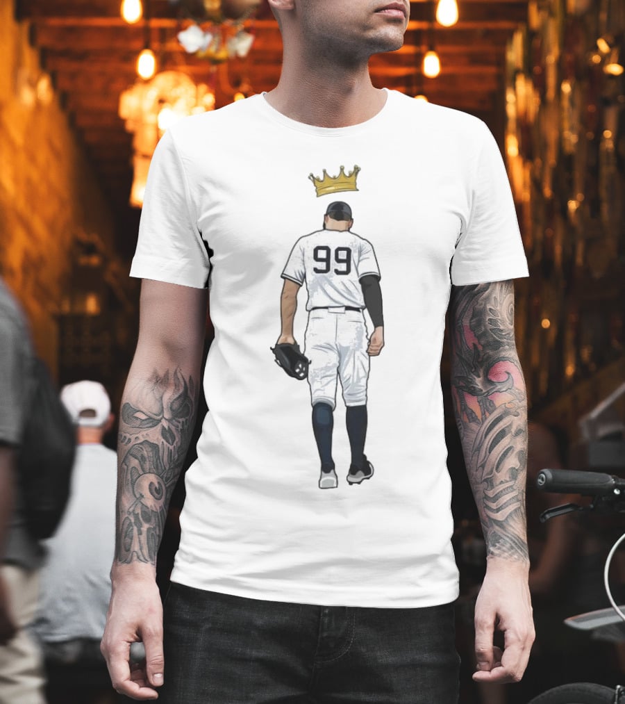 Aaron Judge Number 99 Crowned Achievement T-Shirt