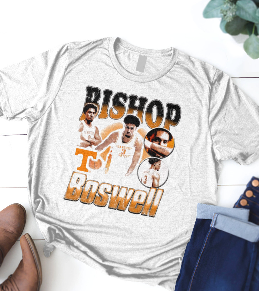 Bishop Boswell Tennessee Vols Basketball Retro 90s T-Shirt