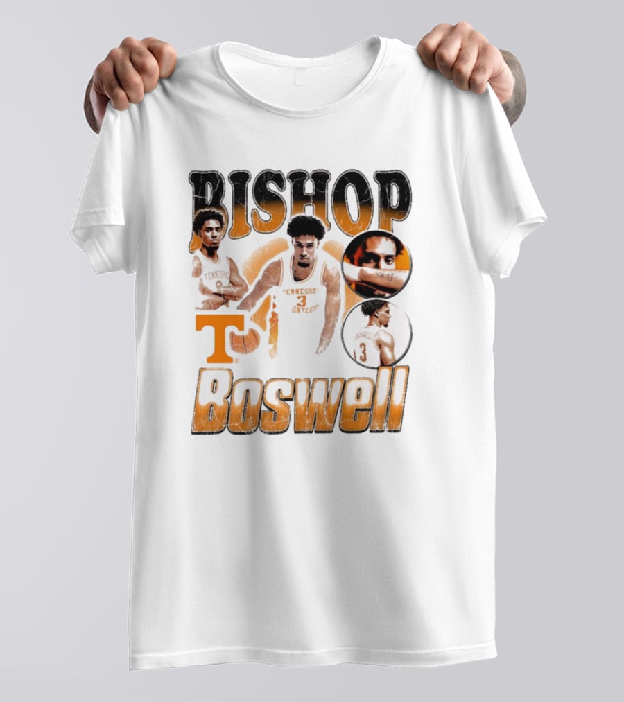Bishop Boswell Tennessee Vols Basketball Retro 90s T-Shirt