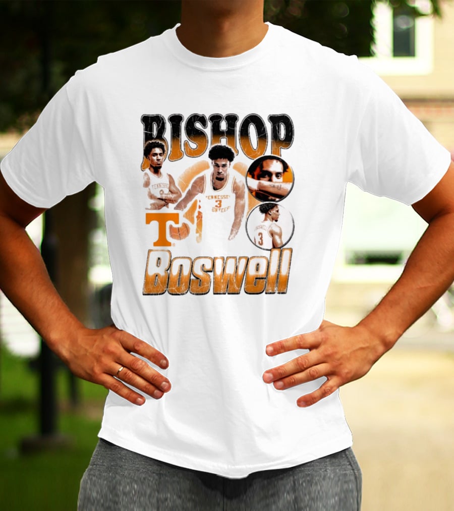 Bishop Boswell Tennessee Vols Basketball Retro 90s T-Shirt