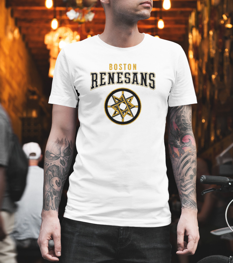 Boston Renesans Star Emblem Metalcore T-Shirt
