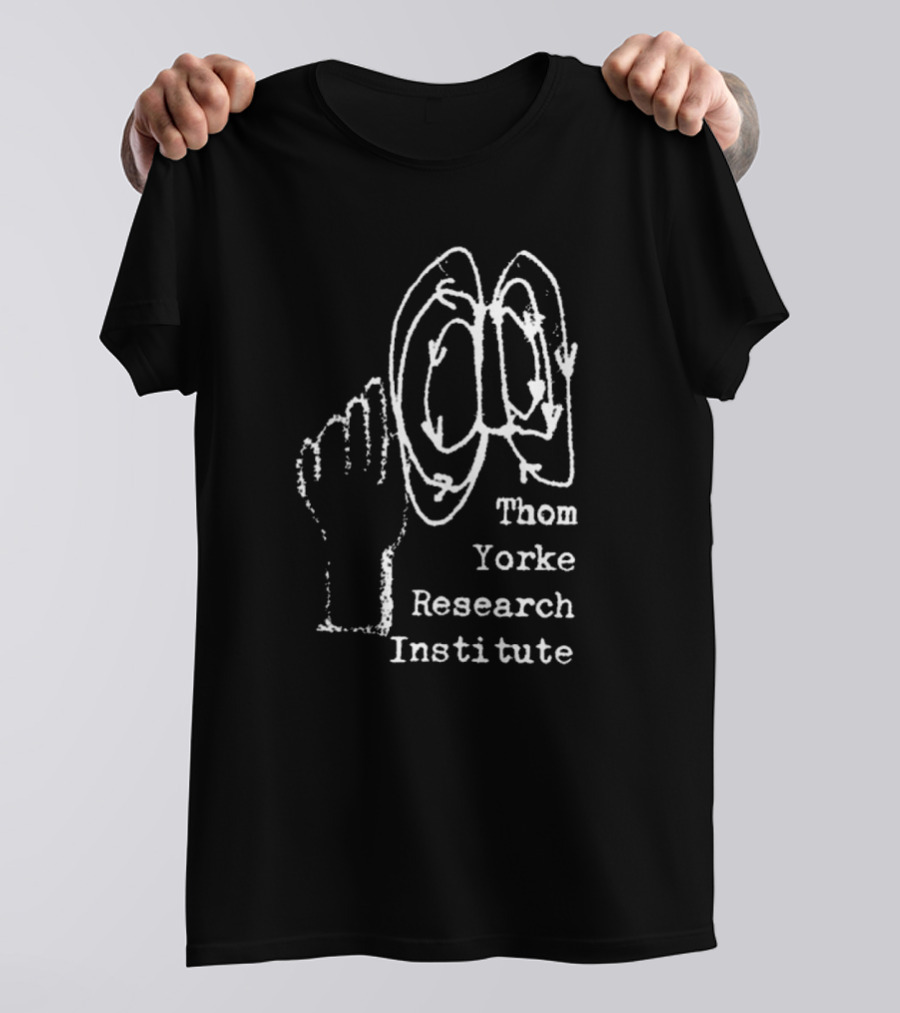 Thom Yorke Research Institute Hand With Looping Arrows T-Shirt