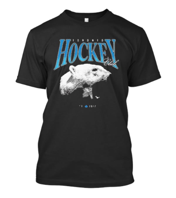 Toronto Hockey Club Est 1917 Flowbuds Vintage Ice Bear T-Shirt