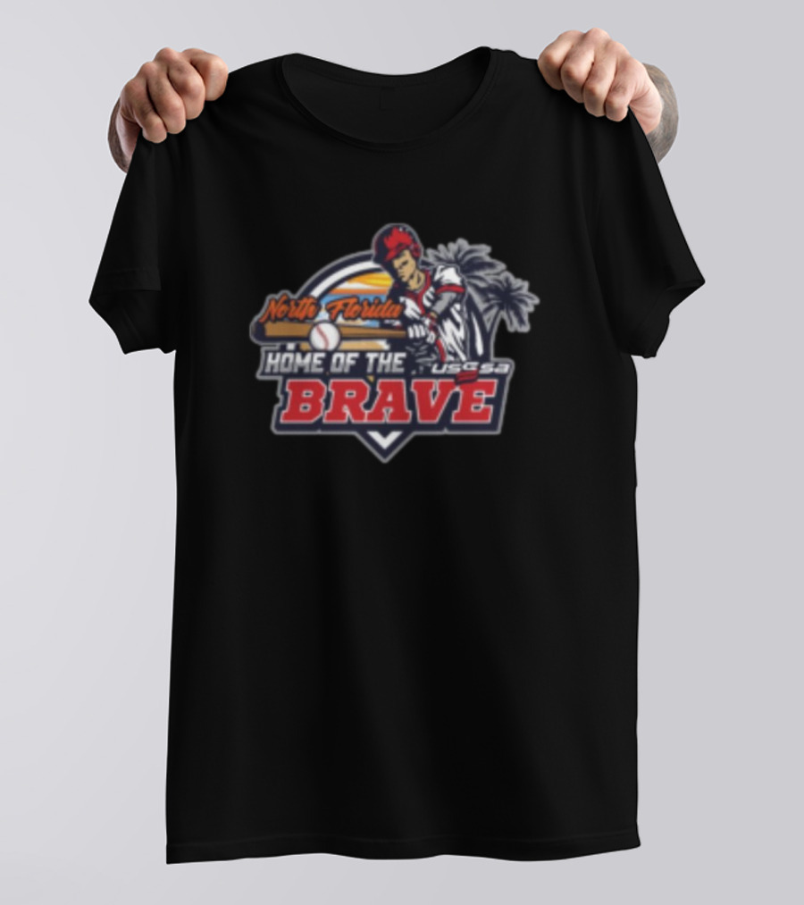 North Florida USSSA Home Of The Brave Baseball November 9-10 T-Shirt