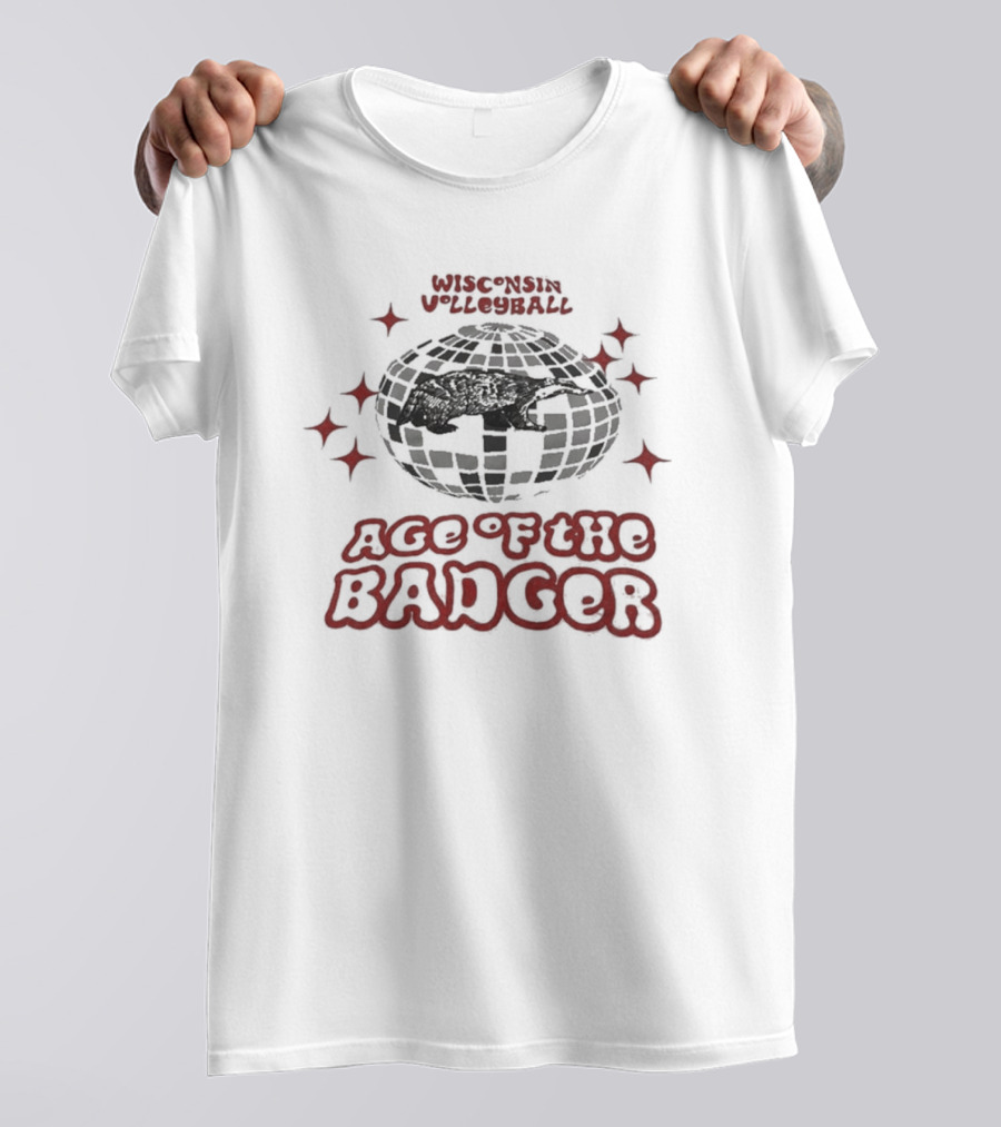Wisconsin Volleyball Age Of The Badger T-Shirt