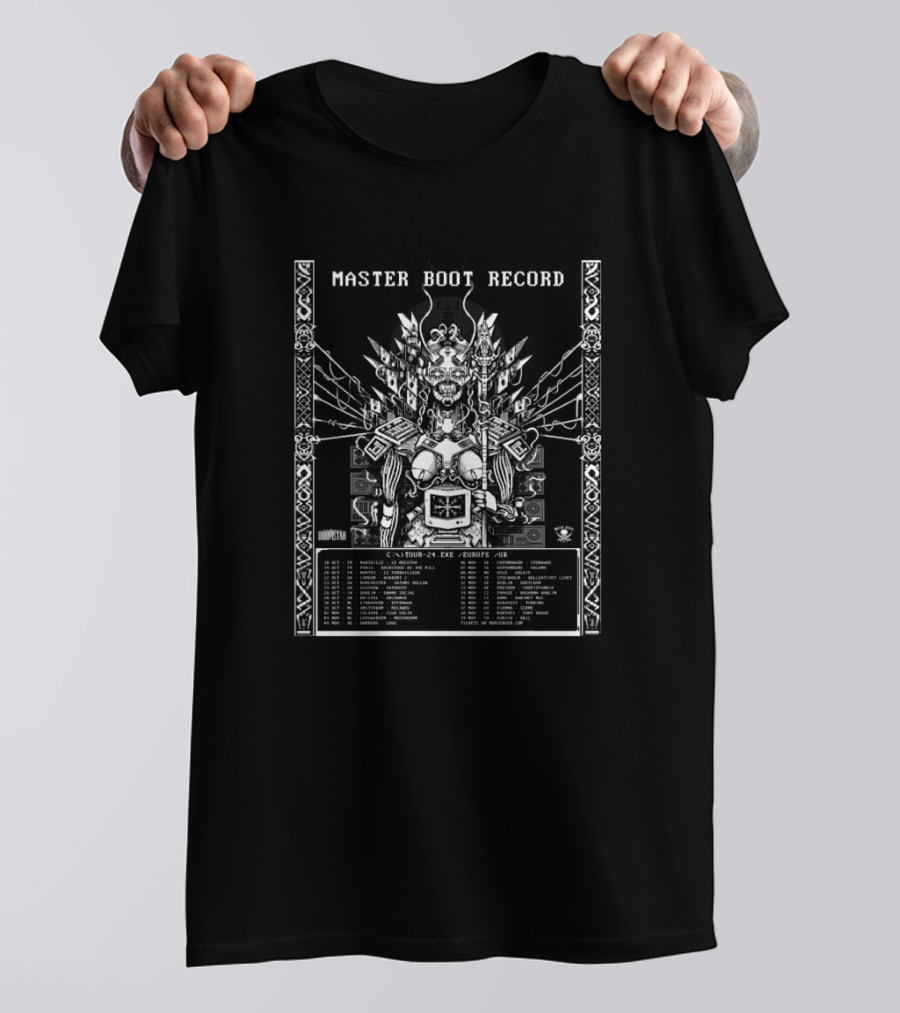 Master Boot Record C:\>Tour>24.exe Europe T-Shirt