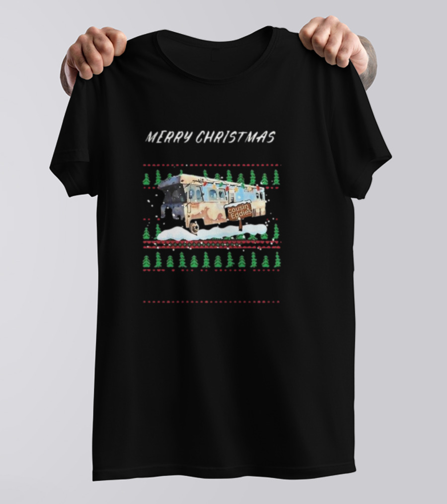 Merry Christmas Cousin Eddie's RV National Lampoon's Christmas Vacation T-Shirt
