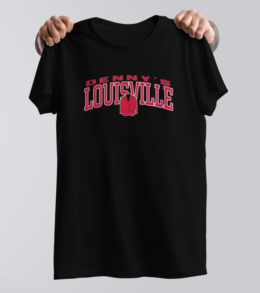 Denny's Louisville Red Jacket Design Pat Kelsey T-Shirt