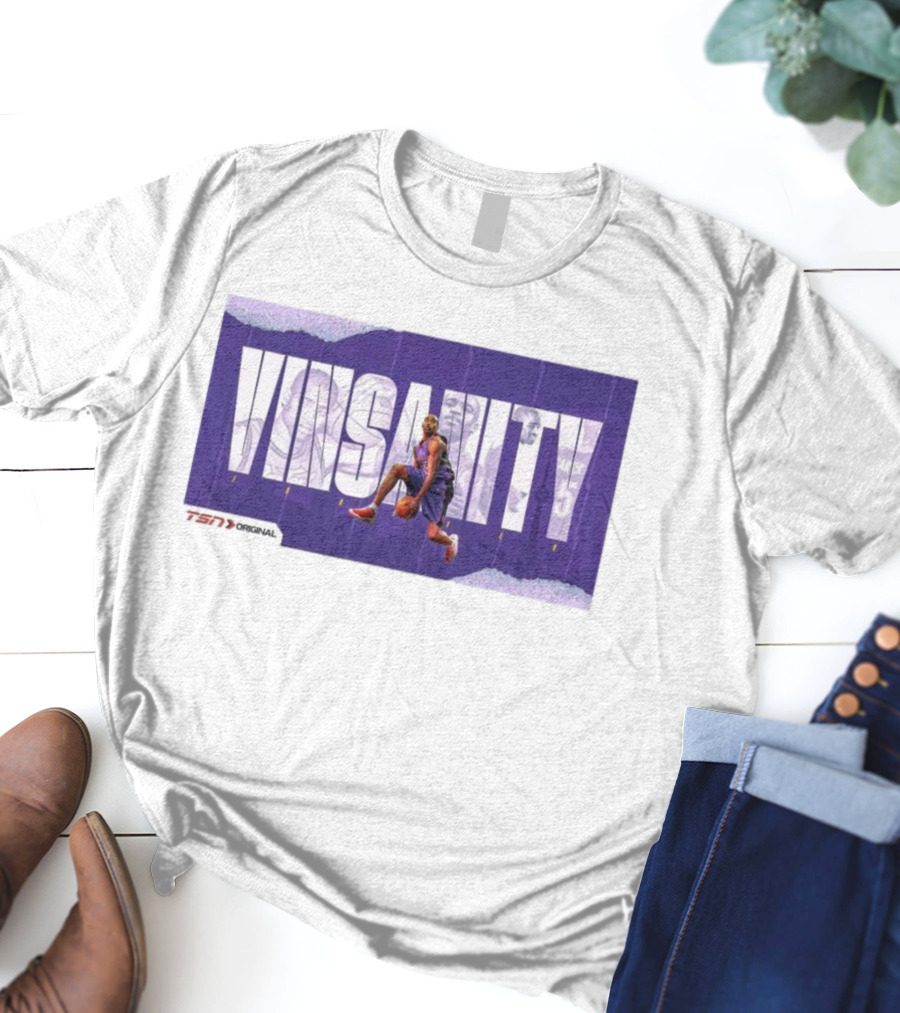 Vincent Lamar Carter Vinsanity TSN Original Raptors Legend T-Shirt