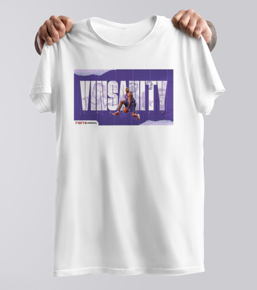 Vincent Lamar Carter Vinsanity TSN Original Raptors Legend T-Shirt