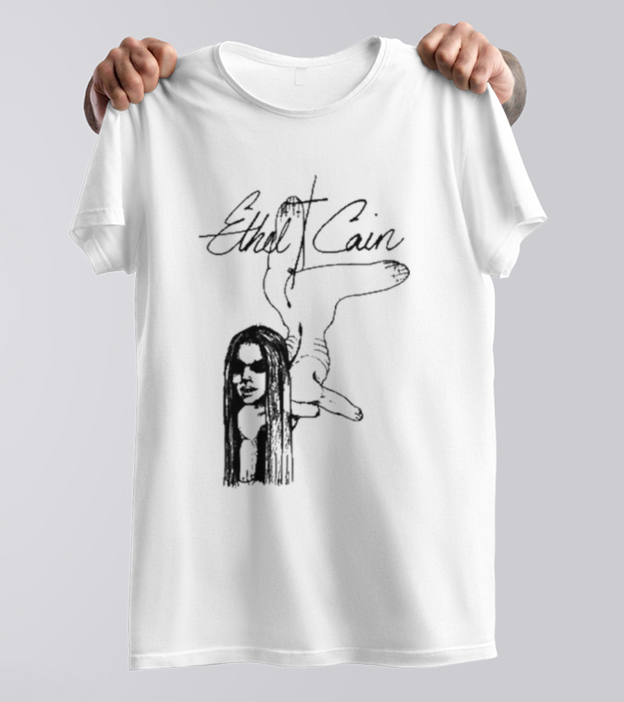 Ethel Cain Inbred Reissue Art Sketch T-Shirt