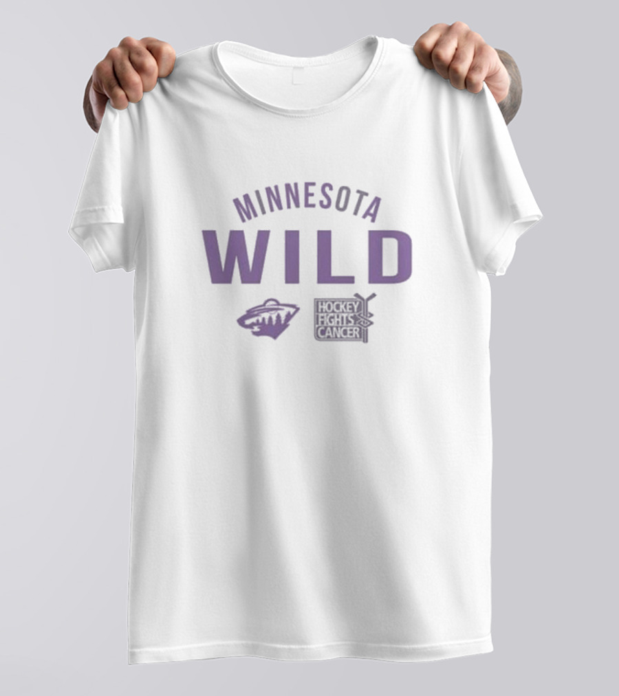 Minnesota Wild Levelwear Women’s Hockey Fights Cancer Maddox Resilient T-Shirt