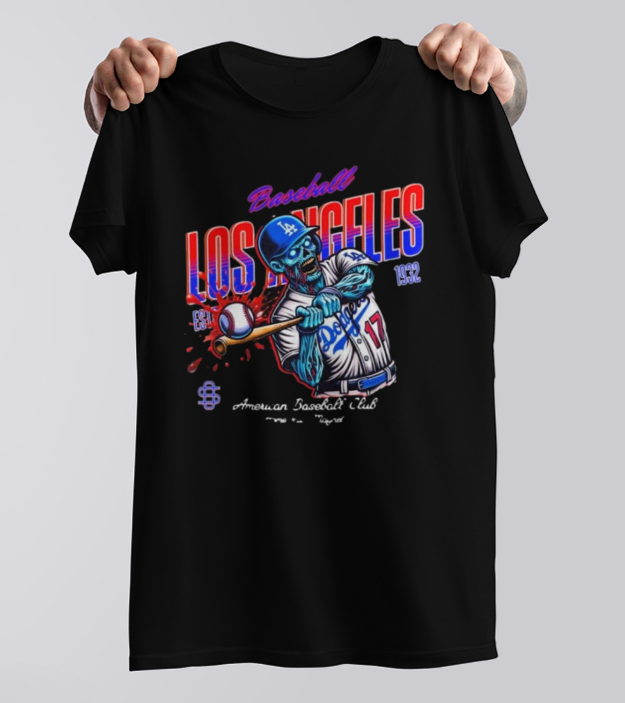 Baseball Los Angeles Dodgers Est 1932 American Baseball Club T-Shirt