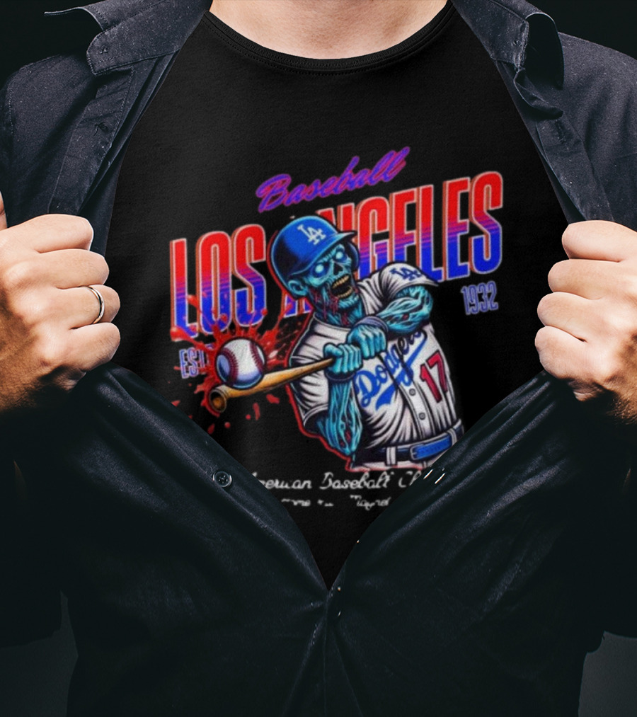 Baseball Los Angeles Dodgers Est 1932 American Baseball Club T-Shirt